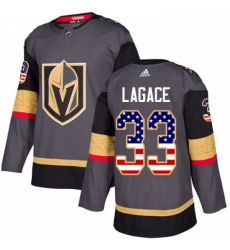 Mens Adidas Vegas Golden Knights 33 Maxime Lagace Authentic Gray USA Flag Fashion NHL Jersey Mens Adidas Vegas Golden Knights 33 Maxime Lagace Authentic Gray USA Flag Fashion NHL Jersey