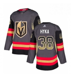 Mens Adidas Vegas Golden Knights 38 Tomas Hyka Authentic Black Drift Fashion NHL Jersey Mens Adidas Vegas Golden Knights 38 Tomas Hyka Authentic Black Drift Fashion NHL Jersey