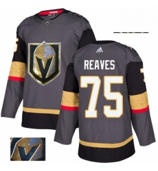 Mens Adidas Vegas Golden Knights 75 Ryan Reaves Authentic Gray Fashion Gold NHL Jersey Mens Adidas Vegas Golden Knights 75 Ryan Reaves Authentic Gray Fashion Gold NHL Jersey