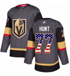 Mens Adidas Vegas Golden Knights 77 Brad Hunt Authentic Gray USA Flag Fashion NHL Jersey Mens Adidas Vegas Golden Knights 77 Brad Hunt Authentic Gray USA Flag Fashion NHL Jersey