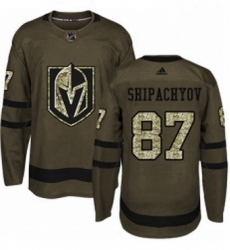 Mens Adidas Vegas Golden Knights 87 Vadim Shipachyov Authentic Green Salute to Service NHL Jersey Mens Adidas Vegas Golden Knights 87 Vadim Shipachyov Authentic Green Salute to Service NHL Jersey