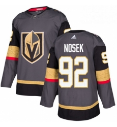 Mens Adidas Vegas Golden Knights 92 Tomas Nosek Premier Gray Home NHL Jersey Mens Adidas Vegas Golden Knights 92 Tomas Nosek Premier Gray Home NHL Jersey