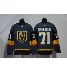 Vegas Golden Knights 71 William Karlsson Gray With Special Glittery Logo Adidas Jersey Vegas Golden Knights 71 William Karlsson Gray With Special Glittery Logo Adidas Jersey