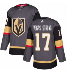 Youth Adidas Vegas Golden Knights 17 Vegas Strong Authentic Gray Home NHL Jersey Youth Adidas Vegas Golden Knights 17 Vegas Strong Authentic Gray Home NHL Jersey