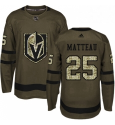 Youth Adidas Vegas Golden Knights 25 Stefan Matteau Authentic Green Salute to Service NHL Jersey Youth Adidas Vegas Golden Knights 25 Stefan Matteau Authentic Green Salute to Service NHL Jersey
