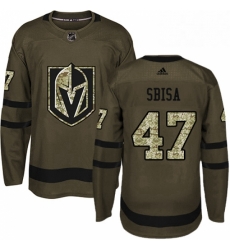 Youth Adidas Vegas Golden Knights 47 Luca Sbisa Authentic Green Salute to Service NHL Jersey Youth Adidas Vegas Golden Knights 47 Luca Sbisa Authentic Green Salute to Service NHL Jersey