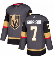 Youth Adidas Vegas Golden Knights 7 Jason Garrison Authentic Gray Home NHL Jersey Youth Adidas Vegas Golden Knights 7 Jason Garrison Authentic Gray Home NHL Jersey