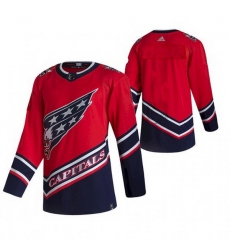Men Custom Washington Capitals Team 2021 Reverse Retro Red Jersey Men Custom Washington Capitals Team 2021 Reverse Retro Red Jersey
