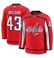 Men Washington Capitals 43 Tom Wilson Red 2024 25 Home Stitched Hockey Jersey Men Washington Capitals 43 Tom Wilson Red 2024 25 Home Stitched Hockey Jersey