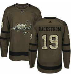 Mens Adidas Washington Capitals 19 Nicklas Backstrom Premier Green Salute to Service NHL Jersey Mens Adidas Washington Capitals 19 Nicklas Backstrom Premier Green Salute to Service NHL Jersey