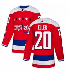 Mens Adidas Washington Capitals 20 Lars Eller Authentic Red Alternate NHL Jersey Mens Adidas Washington Capitals 20 Lars Eller Authentic Red Alternate NHL Jersey
