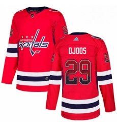 Mens Adidas Washington Capitals 29 Christian Djoos Authentic Red Drift Fashion NHL Jersey Mens Adidas Washington Capitals 29 Christian Djoos Authentic Red Drift Fashion NHL Jersey