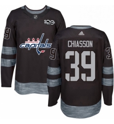 Mens Adidas Washington Capitals 39 Alex Chiasson Authentic Black 1917 2017 100th Anniversary NHL Jersey Mens Adidas Washington Capitals 39 Alex Chiasson Authentic Black 1917 2017 100th Anniversary NHL Jersey