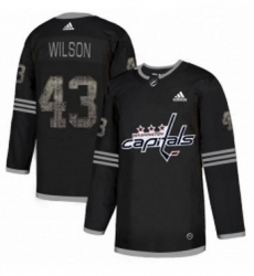 Mens Adidas Washington Capitals 43 Tom Wilson Black 1 Authentic Classic Stitched NHL Jersey Mens Adidas Washington Capitals 43 Tom Wilson Black 1 Authentic Classic Stitched NHL Jersey