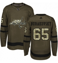Mens Adidas Washington Capitals 65 Andre Burakovsky Authentic Green Salute to Service NHL Jersey Mens Adidas Washington Capitals 65 Andre Burakovsky Authentic Green Salute to Service NHL Jersey