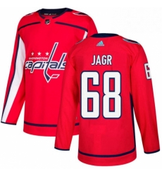 Mens Adidas Washington Capitals 68 Jaromir Jagr Premier Red Home NHL Jersey Mens Adidas Washington Capitals 68 Jaromir Jagr Premier Red Home NHL Jersey