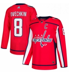 Mens Adidas Washington Capitals 8 Alex Ovechkin Authentic Red Home NHL Jersey Mens Adidas Washington Capitals 8 Alex Ovechkin Authentic Red Home NHL Jersey