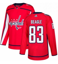 Mens Adidas Washington Capitals 83 Jay Beagle Premier Red Home NHL Jersey Mens Adidas Washington Capitals 83 Jay Beagle Premier Red Home NHL Jersey