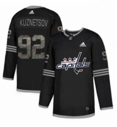 Mens Adidas Washington Capitals 92 Evgeny Kuznetsov Black 1 Authentic Classic Stitched NHL Jersey Mens Adidas Washington Capitals 92 Evgeny Kuznetsov Black 1 Authentic Classic Stitched NHL Jersey