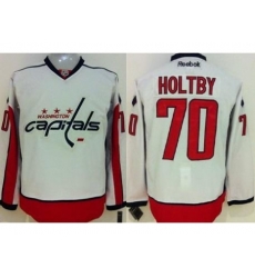 Washington Capitals #70 Braden Holtby White Stitched NHL Jersey Washington Capitals #70 Braden Holtby White Stitched NHL Jersey