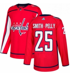 Youth Adidas Washington Capitals 25 Devante Smith Pelly Authentic Red Home NHL Jersey Youth Adidas Washington Capitals 25 Devante Smith Pelly Authentic Red Home NHL Jersey