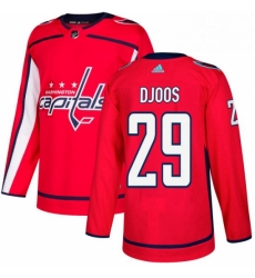 Youth Adidas Washington Capitals 29 Christian Djoos Authentic Red Home NHL Jersey Youth Adidas Washington Capitals 29 Christian Djoos Authentic Red Home NHL Jersey
