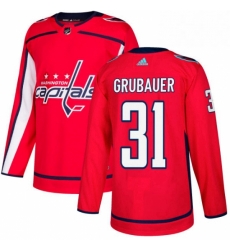 Youth Adidas Washington Capitals 31 Philipp Grubauer Premier Red Home NHL Jersey Youth Adidas Washington Capitals 31 Philipp Grubauer Premier Red Home NHL Jersey