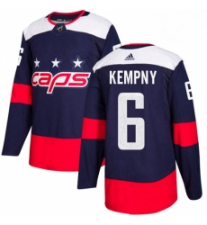 Youth Adidas Washington Capitals 6 Michal Kempny Authentic Navy Blue 2018 Stadium Series NHL Jerse Youth Adidas Washington Capitals 6 Michal Kempny Authentic Navy Blue 2018 Stadium Series NHL Jerse