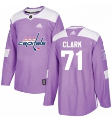 Youth Adidas Washington Capitals 71 Kody Clark Authentic Purple Fights Cancer Practice NHL Jerse Youth Adidas Washington Capitals 71 Kody Clark Authentic Purple Fights Cancer Practice NHL Jerse