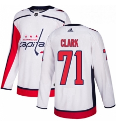 Youth Adidas Washington Capitals 71 Kody Clark Authentic White Away NHL Jersey Youth Adidas Washington Capitals 71 Kody Clark Authentic White Away NHL Jersey