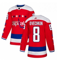 Youth Adidas Washington Capitals 8 Alex Ovechkin Authentic Red Alternate NHL Jersey Youth Adidas Washington Capitals 8 Alex Ovechkin Authentic Red Alternate NHL Jersey