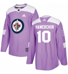 Mens Adidas Winnipeg Jets 10 Dale Hawerchuk Authentic Purple Fights Cancer Practice NHL Jersey Mens Adidas Winnipeg Jets 10 Dale Hawerchuk Authentic Purple Fights Cancer Practice NHL Jersey