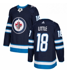 Mens Adidas Winnipeg Jets 18 Bryan Little Authentic Navy Blue Home NHL Jersey Mens Adidas Winnipeg Jets 18 Bryan Little Authentic Navy Blue Home NHL Jersey
