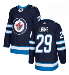 Mens Adidas Winnipeg Jets 29 Patrik Laine Premier Navy Blue Home NHL Jersey Mens Adidas Winnipeg Jets 29 Patrik Laine Premier Navy Blue Home NHL Jersey