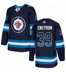 Mens Adidas Winnipeg Jets 39 Tobias Enstrom Authentic Navy Blue Drift Fashion NHL Jersey Mens Adidas Winnipeg Jets 39 Tobias Enstrom Authentic Navy Blue Drift Fashion NHL Jersey