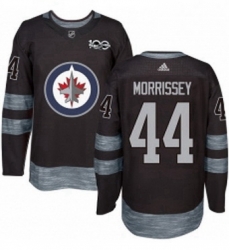 Mens Adidas Winnipeg Jets 44 Josh Morrissey Authentic Black 1917 2017 100th Anniversary NHL Jersey Mens Adidas Winnipeg Jets 44 Josh Morrissey Authentic Black 1917 2017 100th Anniversary NHL Jersey