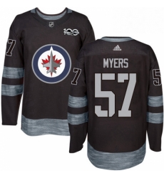 Mens Adidas Winnipeg Jets 57 Tyler Myers Authentic Black 1917 2017 100th Anniversary NHL Jersey Mens Adidas Winnipeg Jets 57 Tyler Myers Authentic Black 1917 2017 100th Anniversary NHL Jersey