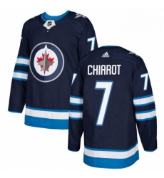 Mens Adidas Winnipeg Jets 7 Ben Chiarot Premier Navy Blue Home NHL Jersey Mens Adidas Winnipeg Jets 7 Ben Chiarot Premier Navy Blue Home NHL Jersey