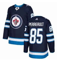 Mens Adidas Winnipeg Jets 85 Mathieu Perreault Premier Navy Blue Home NHL Jersey Mens Adidas Winnipeg Jets 85 Mathieu Perreault Premier Navy Blue Home NHL Jersey