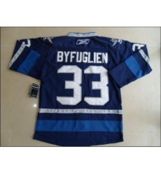 nhl jets #33 byfuglien blue 2012 new nhl jets #33 byfuglien blue 2012 new