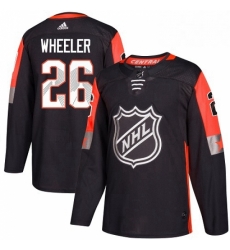 Youth Adidas Winnipeg Jets 26 Blake Wheeler Authentic Black 2018 All Star Central Division NHL Jersey Youth Adidas Winnipeg Jets 26 Blake Wheeler Authentic Black 2018 All Star Central Division NHL Jersey