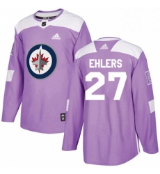 Youth Adidas Winnipeg Jets 27 Nikolaj Ehlers Authentic Purple Fights Cancer Practice NHL Jersey Youth Adidas Winnipeg Jets 27 Nikolaj Ehlers Authentic Purple Fights Cancer Practice NHL Jersey