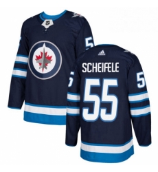 Youth Adidas Winnipeg Jets 55 Mark Scheifele Premier Navy Blue Home NHL Jersey Youth Adidas Winnipeg Jets 55 Mark Scheifele Premier Navy Blue Home NHL Jersey