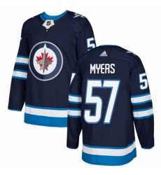 Youth Adidas Winnipeg Jets 57 Tyler Myers Authentic Navy Blue Home NHL Jersey Youth Adidas Winnipeg Jets 57 Tyler Myers Authentic Navy Blue Home NHL Jersey