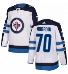 Youth Adidas Winnipeg Jets 70 Joe Morrow Authentic White Away NHL Jersey Youth Adidas Winnipeg Jets 70 Joe Morrow Authentic White Away NHL Jersey