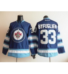 Youth kids 2012 Winnipeg Jets 33 Dustin Byfuglien Blue jersey Youth kids 2012 Winnipeg Jets 33 Dustin Byfuglien Blue jersey