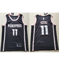 Hawks 11 Trae Young Black Nike City Edition Swingman Jersey Hawks 11 Trae Young Black Nike City Edition Swingman Jersey