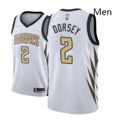 Men NBA 2018 19 Atlanta Hawks 2 Tyler Dorsey City Edition White Jersey Men NBA 2018 19 Atlanta Hawks 2 Tyler Dorsey City Edition White Jersey