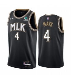 Men Nike Atlanta Hawks 4 Skylar Mays Black NBA Swingman 2020 21 City Edition Jersey Men Nike Atlanta Hawks 4 Skylar Mays Black NBA Swingman 2020 21 City Edition Jersey
