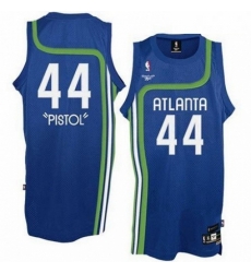 Mens Adidas Atlanta Hawks 44 Pete Maravich Swingman Light Blue Pistol NBA Jersey Mens Adidas Atlanta Hawks 44 Pete Maravich Swingman Light Blue Pistol NBA Jersey